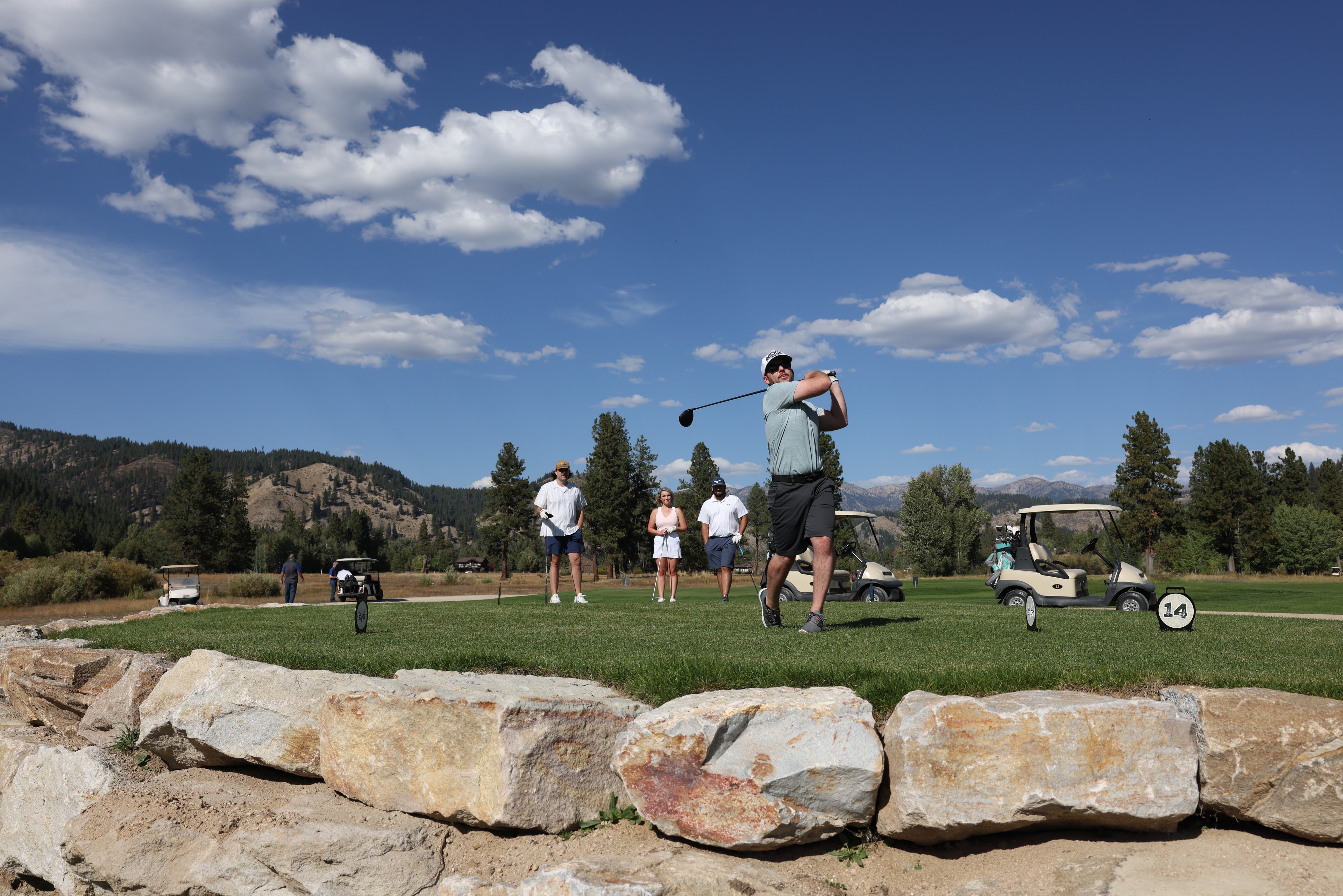 Golf course photo